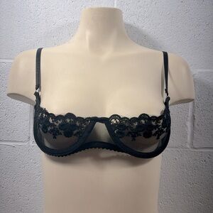 NWT IEFIEL sexy lace, low bust line bra​​​​​​​​